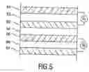 Fig. 06 - Multi-stack fluorescent information carrier with electrochromic materials