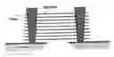 Fig. 01 - Method of making a multilayered device with ultra-thin freestanding metallic membranes using a peel off process
