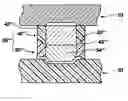 Fig. 01 - Electrical connection methods employing corresponding, insulator-coated members of interconnection elements