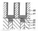 Fig. 01 - MEMORY WITH MEMORY CELLS THAT INCLUDE A MIM TYPE CAPACITOR WITH A LOWER ELECTRODE MADE FOR REDUCED RESISTANCE AT AN INTERFACE WITH A METAL FILM