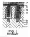 Fig. 02 - MEMORY WITH MEMORY CELLS THAT INCLUDE A MIM TYPE CAPACITOR WITH A LOWER ELECTRODE MADE FOR REDUCED RESISTANCE AT AN INTERFACE WITH A METAL FILM