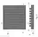 Fig. 16 - Method for realizing a multispacer structure, use of said structure as a mold and circuital architectures obtained from said mold