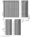 Fig. 20 - Method for realizing a multispacer structure, use of said structure as a mold and circuital architectures obtained from said mold