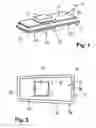 Fig. 02 - Coaxial RF connection device electrically connected to a printed circuit board as well as associated connector unit