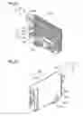 Fig. 22 - Printing material container, and board mounted on printing material container
