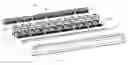 Fig. 01 - Patch panel with a motherboard for connecting communications jacks