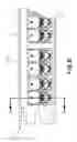 Fig. 08 - Patch panel with a motherboard for connecting communications jacks