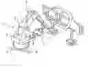 Fig. 01 - Welding robot comprising an electrode grinder secured on a moving assembly of said welding robot
