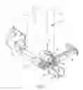 Fig. 03 - Welding robot comprising an electrode grinder secured on a moving assembly of said welding robot
