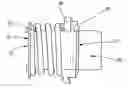 Fig. 01 - Snap-in disk and overload clutch with a snap-in disk