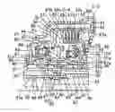 Fig. 01 - Automatic transmission with lubricating structure