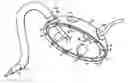 Fig. 01 - Surgical devices for imposing a negative pressure to stabilize the cardiac tissue during surgery