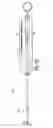 Fig. 40 - Compact suture punch with malleable needle