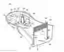 Fig. 01 - Fiberglass swimming pool shell having pre-formed sockets to attach miscellaneous items