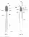 Fig. 02 - Applicator brush with cylindrical ferrule and angled tip