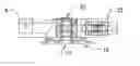 Fig. 01 - Two-shaft hinge mechanism enabling harness wiring