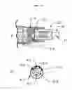 Fig. 06 - Two-shaft hinge mechanism enabling harness wiring