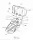 Fig. 02 - Portable terminal with hinge apparatus
