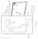 Fig. 01 - Window regulator motor mount