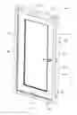 Fig. 02 - Seal activation system positioned within panel for door/window