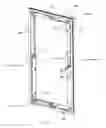 Fig. 07 - Seal activation system positioned within panel for door/window
