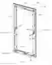 Fig. 08 - Combined sealing system and seal activation system for door