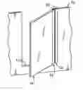 Fig. 01 - Continuous hinge for swing door