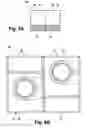 Fig. 07 - Modular laundry system with horizontal module spanning two laundry appliances