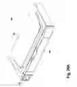 Fig. 28 - Modular laundry system with horizontal module spanning two laundry appliances