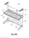 Fig. 53 - Modular laundry system with horizontal module spanning two laundry appliances