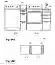 Fig. 63 - Modular laundry system with horizontal module spanning two laundry appliances