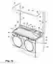 Fig. 09 - Modular laundry system with work surface having a functional insert