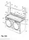 Fig. 28 - Modular laundry system with work surface
