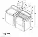 Fig. 32 - Modular laundry system with work surface