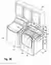 Fig. 35 - Modular laundry system with work surface