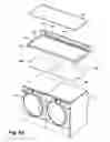 Fig. 63 - Modular laundry system with work surface