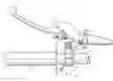 Fig. 01 - Hot start lever mount