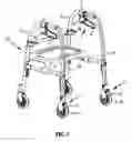 Fig. 02 - Brake unit for a walking aid