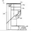 Fig. 01 - Coffee machine comprising a drawer for supplying coffee pads