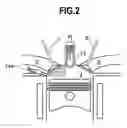 Fig. 03 - Internal combustion engine with a precombustion chamber