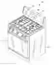 Fig. 01 - Gas fired cooktop and method of assembling the same