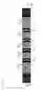 Fig. 08 - Tire having ribs, circumferential grooves and sipe pairs