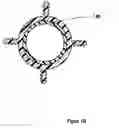 Fig. 03 - Support separators for high performance communications cable with optional hollow tubes for; blown optical fiber, coaxial, and/or twisted pair conductors