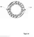 Fig. 19 - Support separators for high performance communications cable with optional hollow tubes for; blown optical fiber, coaxial, and/or twisted pair conductors