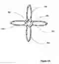 Fig. 27 - Support separators for high performance communications cable with optional hollow tubes for; blown optical fiber, coaxial, and/or twisted pair conductors