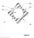 Fig. 32 - Support separators for high performance communications cable with optional hollow tubes for; blown optical fiber, coaxial, and/or twisted pair conductors