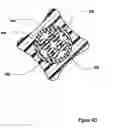 Fig. 35 - Support separators for high performance communications cable with optional hollow tubes for; blown optical fiber, coaxial, and/or twisted pair conductors