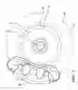 Fig. 03 - Multi-disc brake with fixed center brake pad assembly