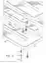 Fig. 13 - Flexible magnetron including partial rolling support and centering pins