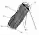 Fig. 01 - Golf bag with a mesh bag body